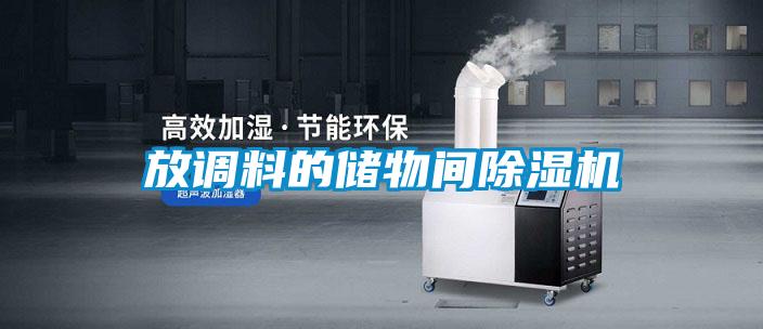 放調(diào)料的儲物間除濕機