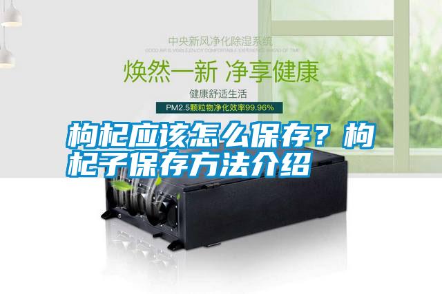 枸杞應(yīng)該怎么保存？枸杞子保存方法介紹