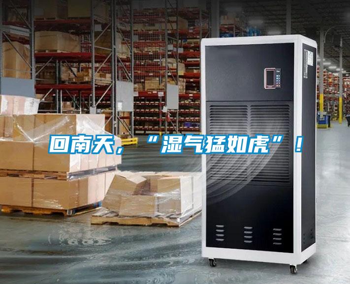 回南天，“濕氣猛如虎”！