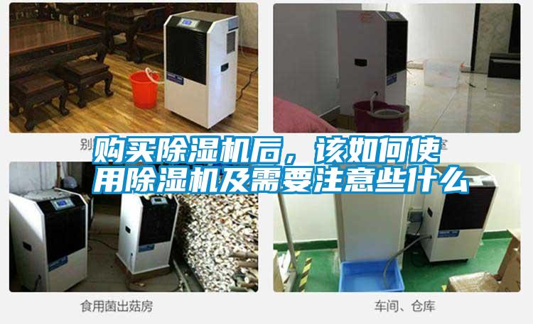 購(gòu)買除濕機(jī)后，該如何使用除濕機(jī)及需要注意些什么