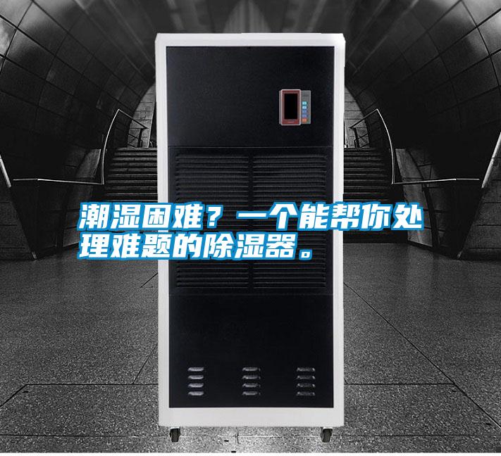 潮濕困難？一個能幫你處理難題的除濕器。