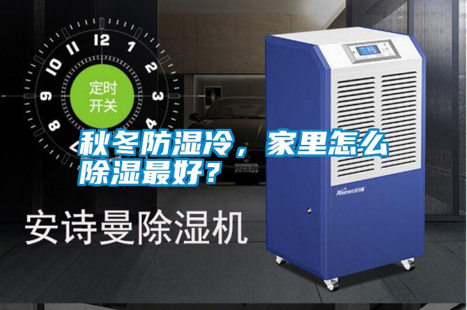 秋冬防濕冷，家里怎么除濕最好？