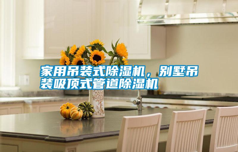 家用吊裝式除濕機，別墅吊裝吸頂式管道除濕機