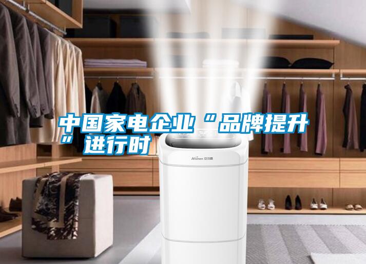 中國家電企業(yè)“品牌提升”進(jìn)行時