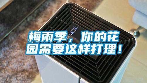 梅雨季，你的花園需要這樣打理！