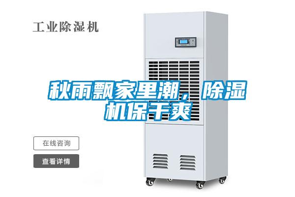 秋雨飄家里潮，除濕機保干爽
