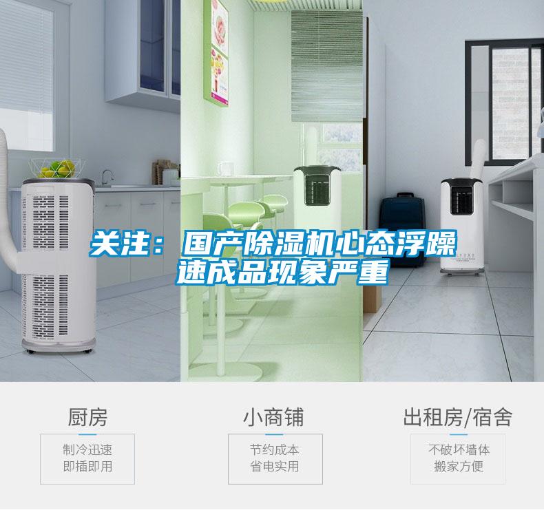關(guān)注：國產(chǎn)除濕機心態(tài)浮躁 速成品現(xiàn)象嚴(yán)重