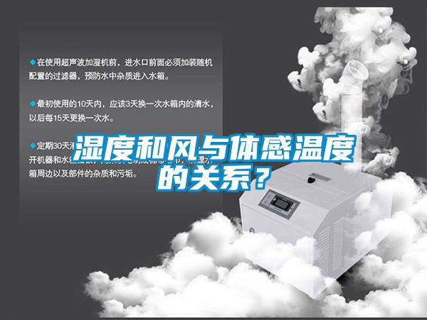 濕度和風(fēng)與體感溫度的關(guān)系？