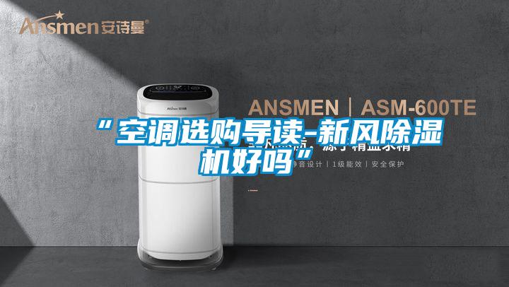 “空調(diào)選購(gòu)導(dǎo)讀-新風(fēng)除濕機(jī)好嗎”