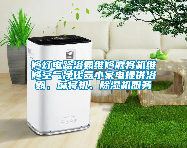 修燈電路浴霸維修麻將機(jī)維修空氣凈化器小家電提供浴霸、麻將機(jī)、除濕機(jī)服務(wù)