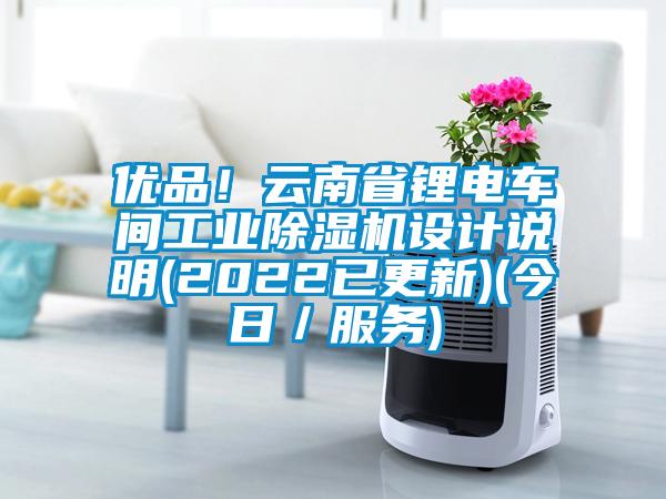 優(yōu)品！云南省鋰電車間工業(yè)除濕機(jī)設(shè)計(jì)說明(2022已更新)(今日／服務(wù))