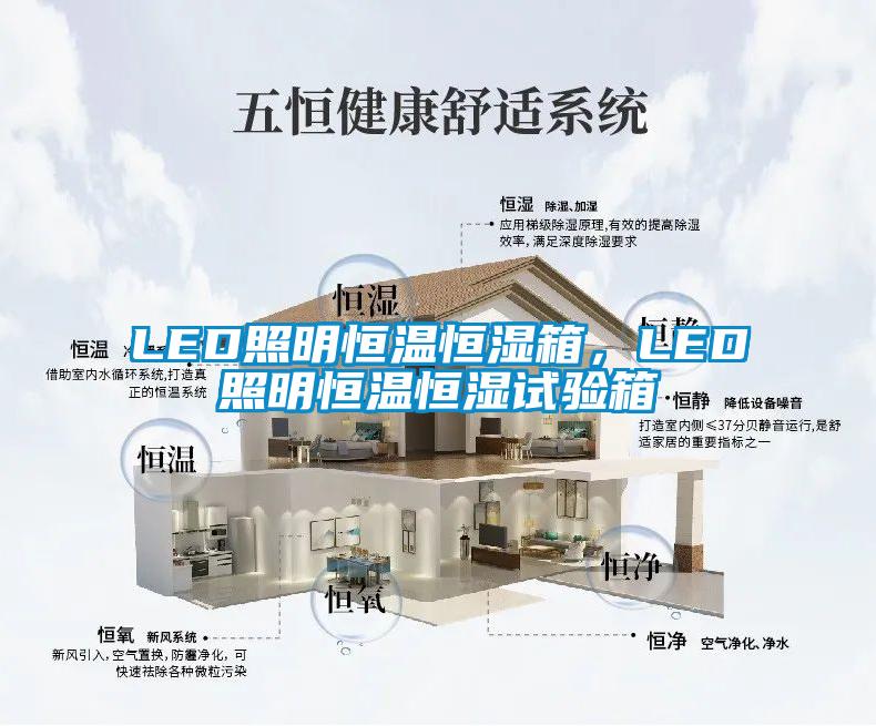 LED照明恒溫恒濕箱，LED照明恒溫恒濕試驗箱