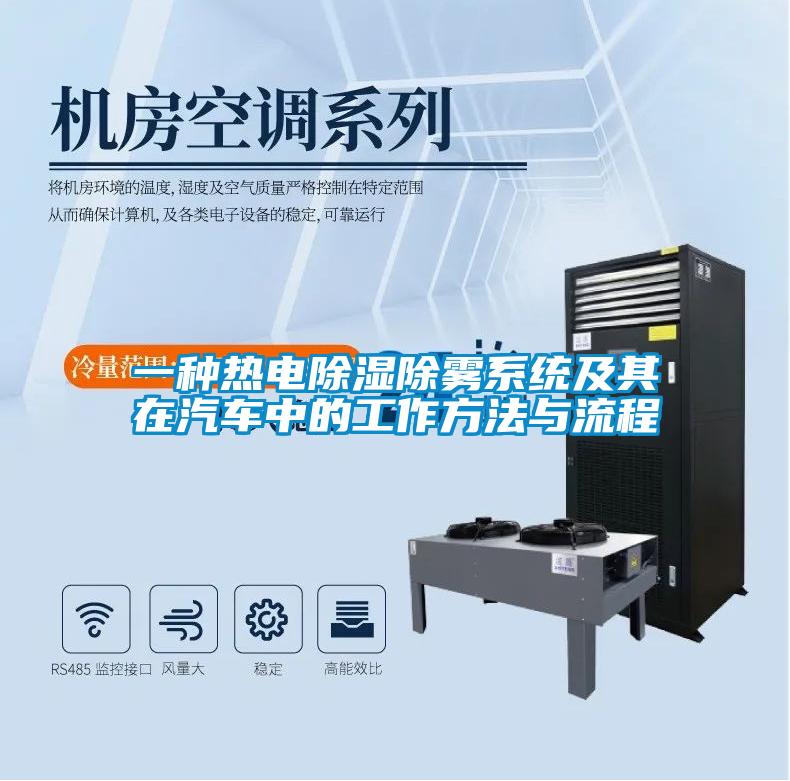 一種熱電除濕除霧系統(tǒng)及其在汽車(chē)中的工作方法與流程