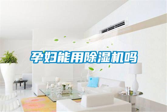 孕婦能用除濕機嗎