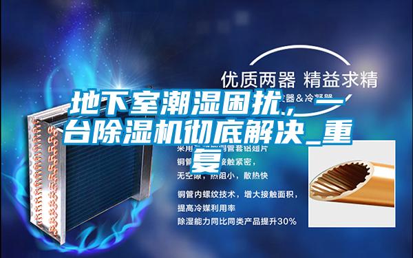 地下室潮濕困擾，一臺(tái)除濕機(jī)徹底解決_重復(fù)