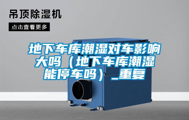 地下車庫潮濕對車影響大嗎（地下車庫潮濕能停車嗎）_重復(fù)