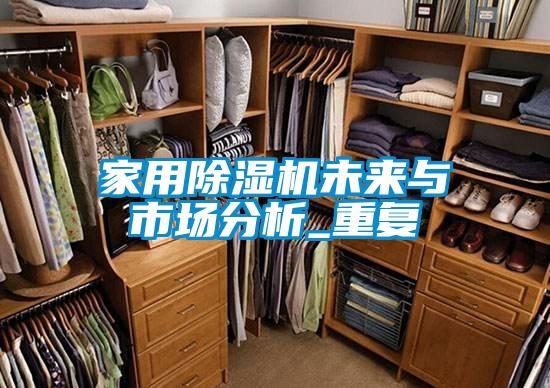 家用除濕機未來與市場分析_重復