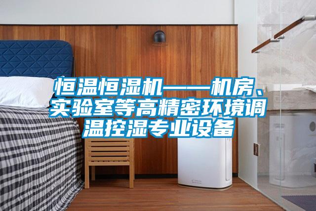 恒溫恒濕機——機房、實驗室等高精密環(huán)境調溫控濕專業(yè)設備