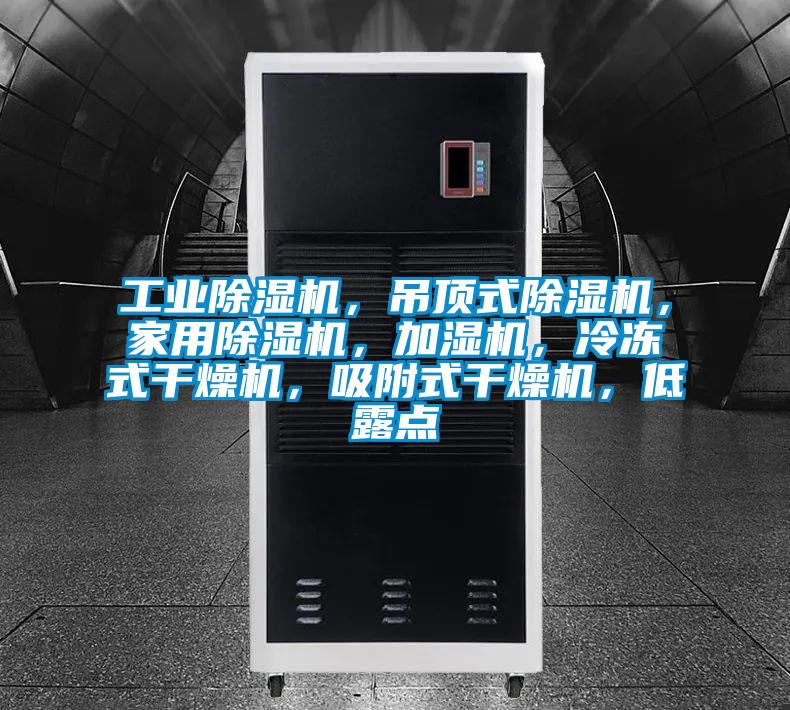 工業(yè)除濕機(jī)，吊頂式除濕機(jī)，家用除濕機(jī)，加濕機(jī)，冷凍式干燥機(jī)，吸附式干燥機(jī)，低露點(diǎn)