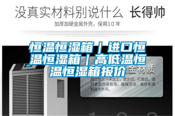 恒溫恒濕箱｜進(jìn)口恒溫恒濕箱｜高低溫恒溫恒濕箱報(bào)價(jià)