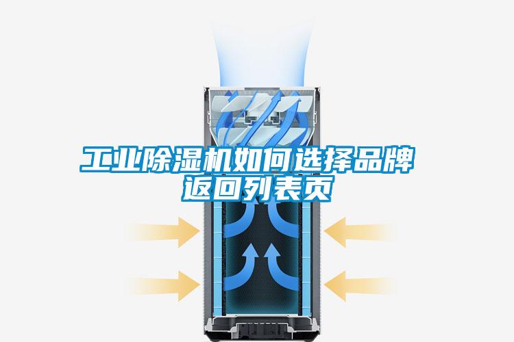 工業(yè)除濕機(jī)如何選擇品牌 返回列表頁(yè)