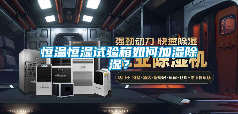 恒溫恒濕試驗箱如何加濕除濕？