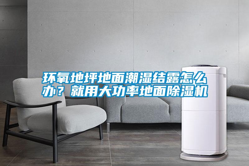 環(huán)氧地坪地面潮濕結(jié)露怎么辦？就用大功率地面除濕機