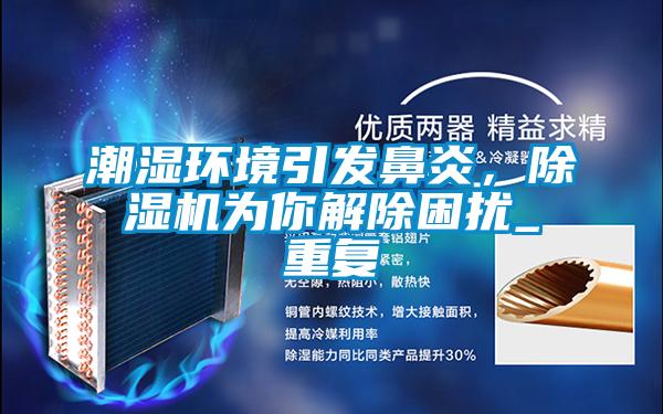 潮濕環(huán)境引發(fā)鼻炎，除濕機(jī)為你解除困擾_重復(fù)