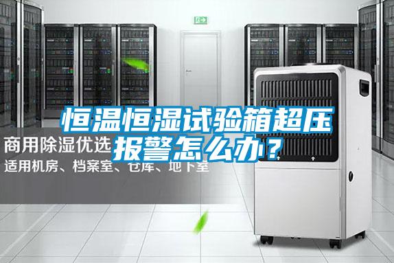 恒溫恒濕試驗箱超壓報警怎么辦？