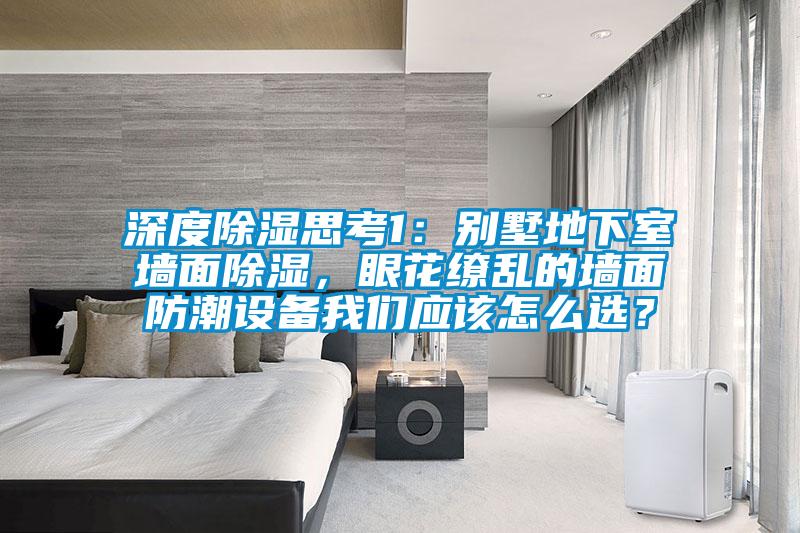 深度除濕思考1：別墅地下室墻面除濕，眼花繚亂的墻面防潮設備我們應該怎么選？