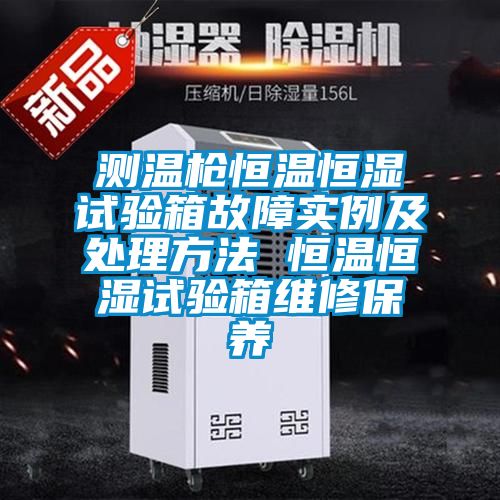 測溫槍恒溫恒濕試驗箱故障實例及處理方法 恒溫恒濕試驗箱維修保養(yǎng)