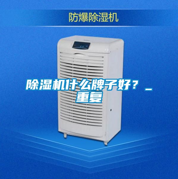 除濕機什么牌子好？_重復