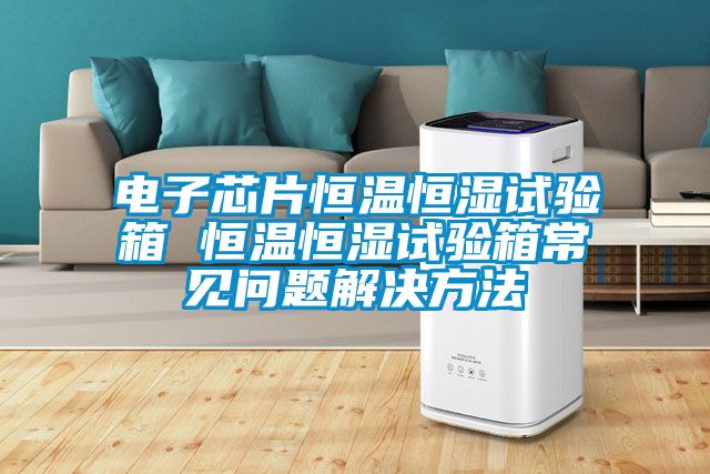 電子芯片恒溫恒濕試驗(yàn)箱 恒溫恒濕試驗(yàn)箱常見問題解決方法