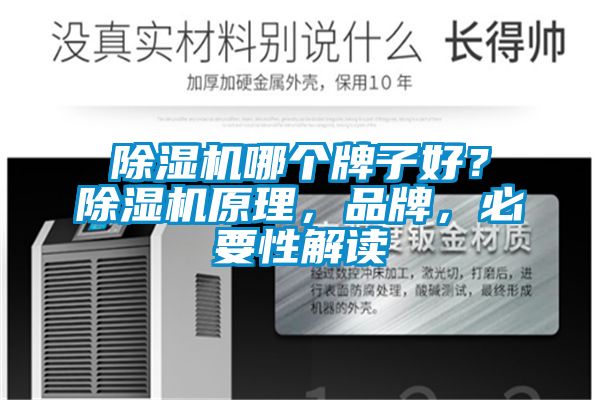 除濕機(jī)哪個(gè)牌子好？除濕機(jī)原理，品牌，必要性解讀