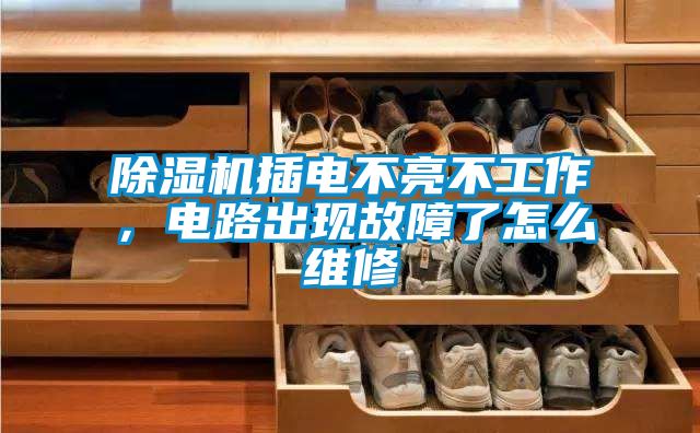除濕機(jī)插電不亮不工作，電路出現(xiàn)故障了怎么維修