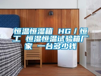 知識百科恒溫恒濕箱 HG／恒工 恒濕恒溫試驗(yàn)箱廠家 一臺多少錢